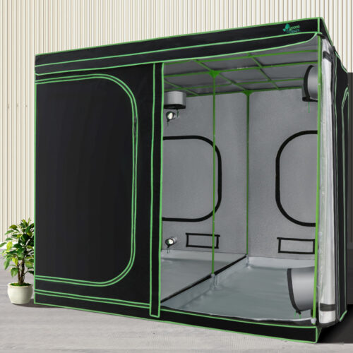 Green Fingers Grow Tent 200x200x200CM Hydroponics Kit Indoor Plant Room System - Image 9