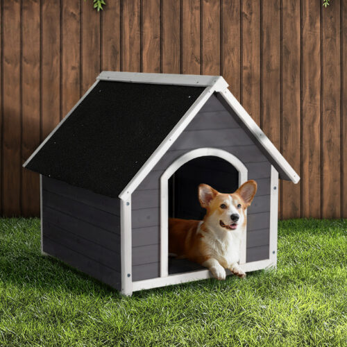 i.Pet Dog Kennel Wooden Large Outdoor House Indoor Puppy Pet Cabin Weatherproof - Image 9