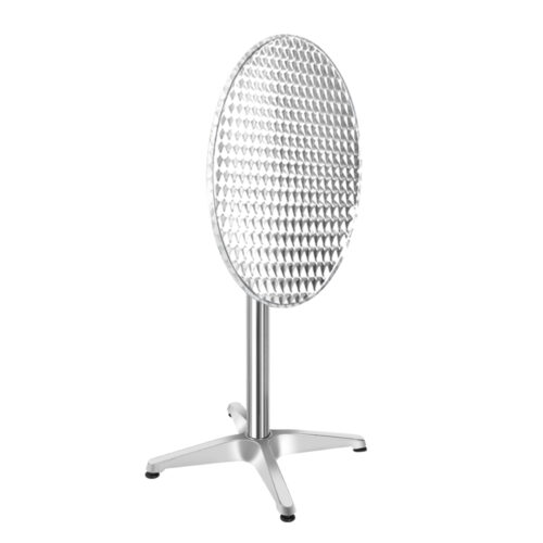 Gardeon Set of 6 Outdoor Bar Table Aluminium Round 70/110CM - Image 5