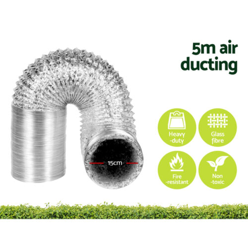 Green Fingers Grow Tent Light Kit 90x90x180CM 1000W LED 6" Vent Fan,Green Fingers Grow Tent Light Kit LED 1000W Full Spectrum 6" Vent 90x90x180CM - Image 8
