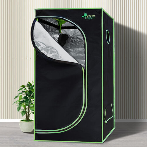Green Fingers Grow Tent Light Kit 80x80x160CM 1000W LED 4" Vent Fan - Image 9