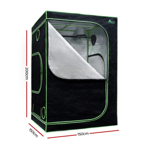 Green Fingers Grow Tent Light Kit 150x150x200CM 1000W LED 4" Vent Fan,Green Fingers Grow Tent Light Kit LED 1000W Full Spectrum 4" Vent 150x150x200CM - Image 3