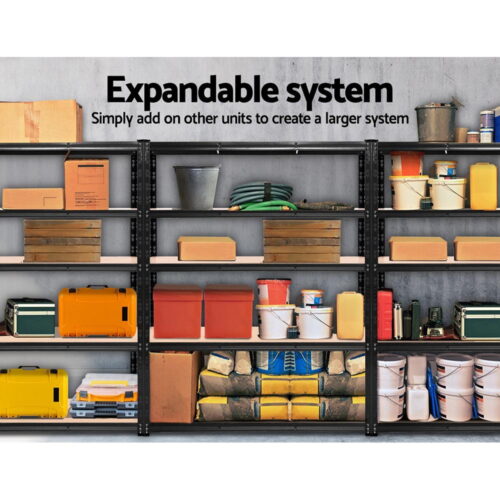 Giantz 2.4Mx1.8M Garage Shelving Warehouse Rack Pallet Racking Storage Shelve - Image 8