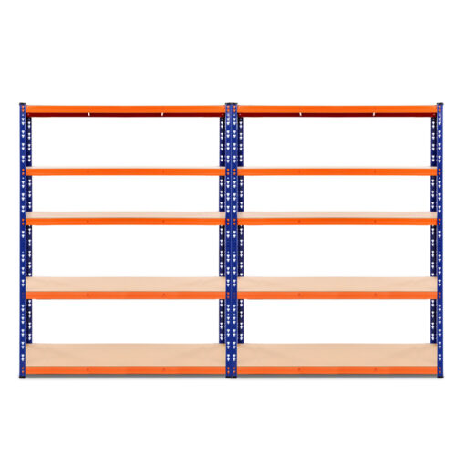 Giantz 2.4Mx1.8M Garage Shelving Warehouse Rack Pallet Racking Storage Blue - Image 4