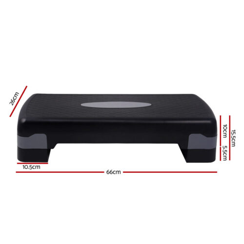 Everfit Aerobic Step Exercise Stepper Steps Home Gym Fitness Block Bench Riser - Image 3