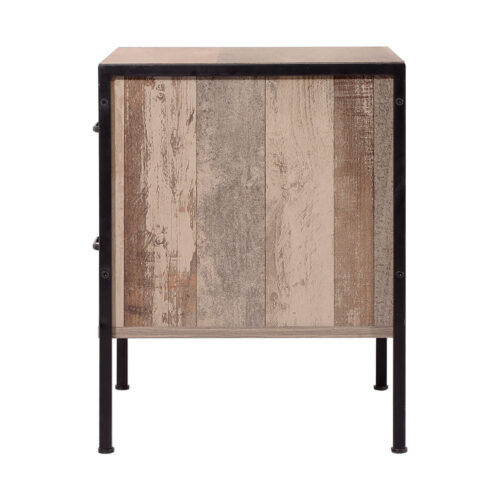 Artiss Bedside Table 2 Drawers - BARNLY - Image 4