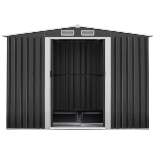 Giantz Garden Shed 2.58x3.14M w/Metal Base Sheds Outdoor Storage Workshop Shelter Sliding Door - Image 4