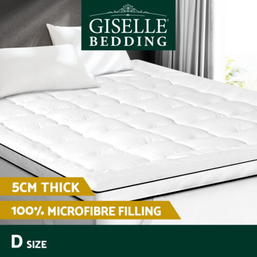 Giselle Bedding Mattress Topper Pillowtop - Double - Image 4