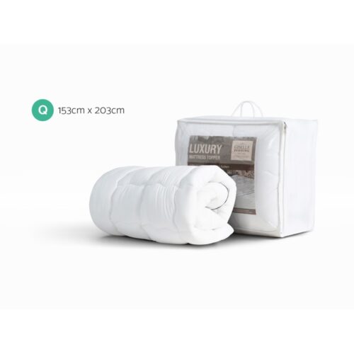 Giselle Bedding Mattress Topper Pillowtop - Queen - Image 3