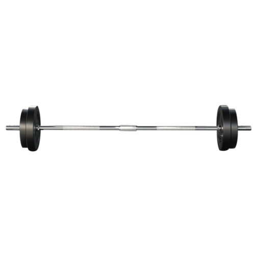 Everfit 38kg Barbell Set Weight Plates Bar Lifting Bench 168cm - Image 2