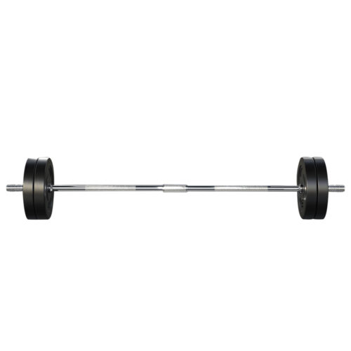 Everfit 48kg Barbell Set Weight Plates Bar Lifting Bench 168cm - Image 2