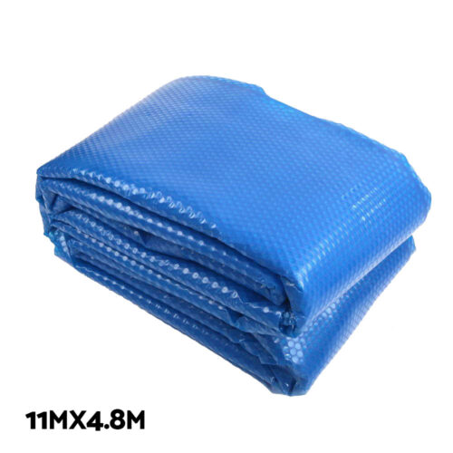 Aquabuddy Pool Cover 500 Micron 11x4.8m Swimming Pool Solar Blanket 5.5m Roller - Image 3
