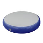 Powertrain 1m Air Track Spot Round Inflatable Tumbling Mat  Dark Blue