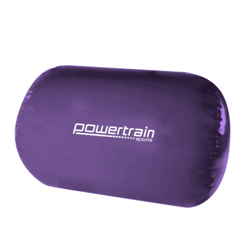 Powertrain Inflatable Air Barrel Exercise Roller 120cm x 75cm  Purple - Image 3