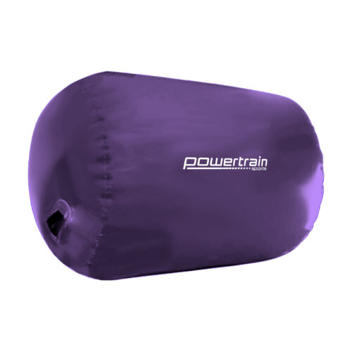 Powertrain Inflatable Air Barrel Exercise Roller 120cm x 75cm  Purple - Image 4