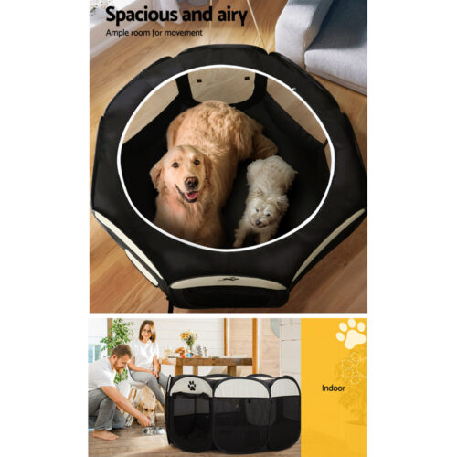 i.Pet Dog Playpen Tent Pet Crate Fence 3XL Enclosure - Image 6