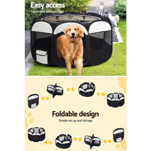 i.Pet Dog Playpen Tent Pet Crate Fence 3XL Enclosure - Image 7