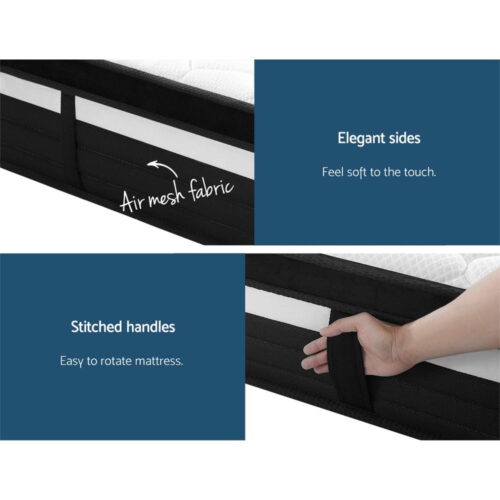 Giselle Bedding 28cm Mattress Super Firm Double - Image 5
