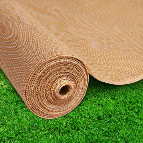 Instahut 70% Shade Cloth 1.83x20m Shadecloth Sail Heavy Duty Beige - Image 8