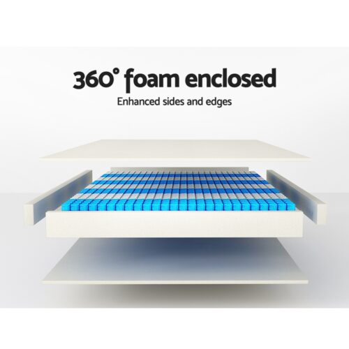 Giselle Bedding 35cm Mattress Bamboo Cover Queen - Image 5