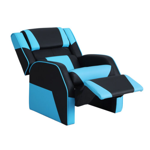 Keezi Kids Recliner Chair PU Leather Gaming Sofa Lounge Couch Children Armchair - Image 3