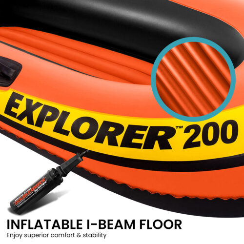 Intex Explorer 200 Boat Set 58331NP - Image 8