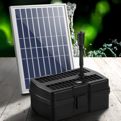 Gardeon Solar Pond Pump Water Fountain Filter Box Submersible Outdoor Pool 6.6FT - Image 8