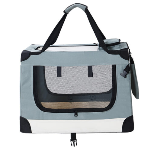 i.Pet Pet Carrier Soft Crate Dog Cat Travel 90x61CM Portable Foldable Car 2XL - Image 4