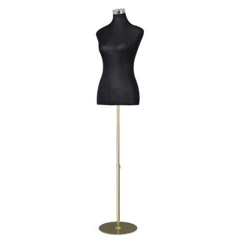Embellir Female Mannequin Dummy Model Dressmaker Clothes Display Torso Tailor BK - Image 2