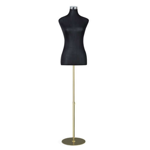 Embellir Female Mannequin Dummy Model Dressmaker Clothes Display Torso Tailor BK - Image 4