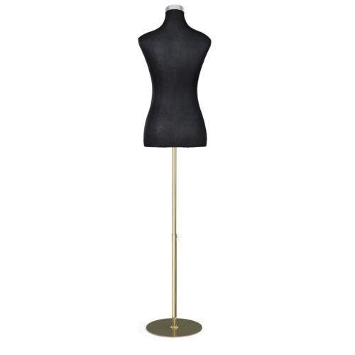 Embellir Female Mannequin Dummy Model Dressmaker Clothes Display Torso Tailor BK - Image 5