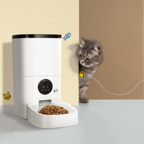 i.Pet Automatic Pet Feeder 6L Wifi Camera Dog Cat Smart Food Dispenser Timer - Image 9