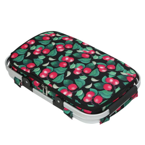 Alfresco Picnic Basket Folding Bag Hamper Insulated Storage Food Cover - Image 5
