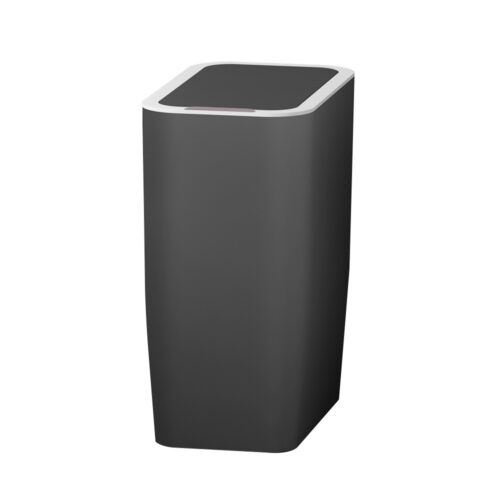 Devanti 9L Motion Sensor Bin Rubbish Automatic Ash Black - Image 2