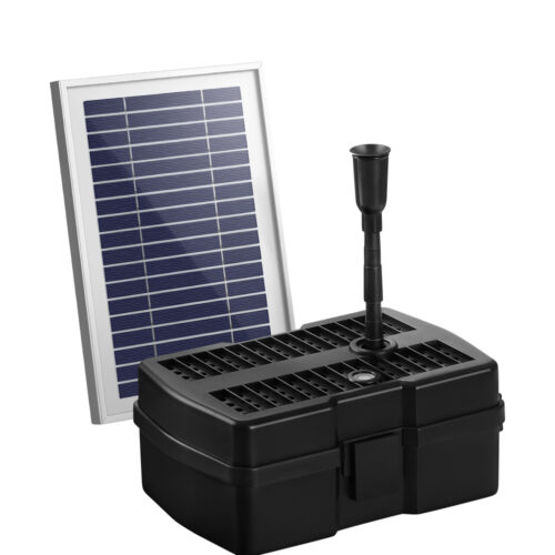 Gardeon Solar Pond Pump with Filter Box 4.6FT - Image 2