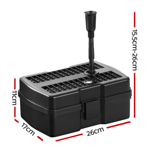 Gardeon Solar Pond Pump with Filter Box 4.6FT - Image 4