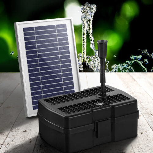 Gardeon Solar Pond Pump with Filter Box 4.6FT - Image 9