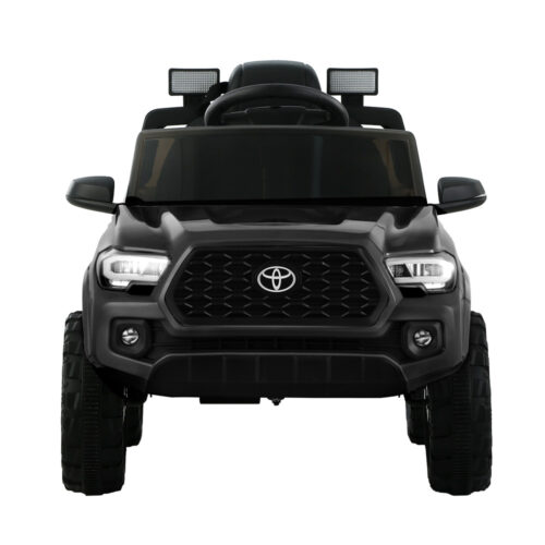 Kids Electric Ride On Car Toyota Tacoma Off Road Jeep Toy Cars Remote 12V Black - Image 4