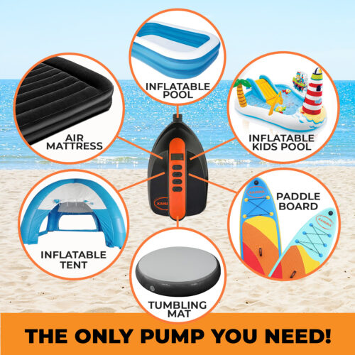 Kahuna Portable Electric Air Pump 12V for Inflatable Paddle Boards - Image 6