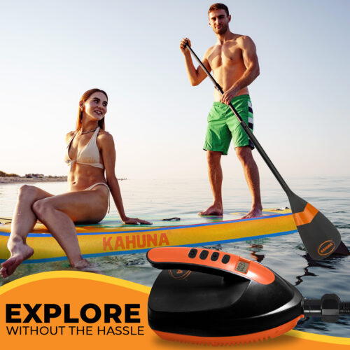 Kahuna Portable Electric Air Pump 12V for Inflatable Paddle Boards - Image 8