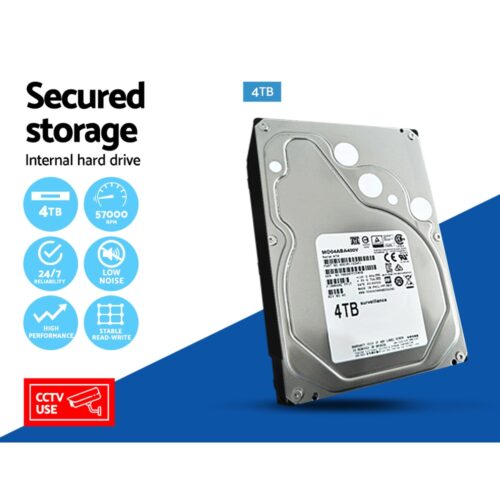UL-tech 8CH DVR 1080P 5in1 CCTV Video Recorder 4TB Hard Drive - Image 6