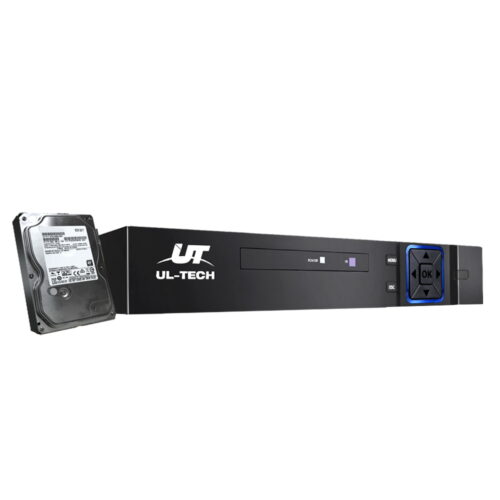UL-tech 4CH DVR 1080P 5in1 CCTV Video Recorder 4TB Hard Drive - Image 2