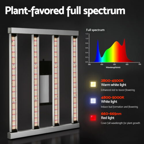 Green Fingers Max 3200W Grow Light LED Full Spectrum Indoor Plant All Stage Growth - Image 9