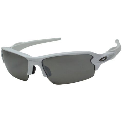 Oakley Polarized Flak 2.0 Sunglasses OO9271-2461 Asian Fit Polished White Prizm Black - Image 4