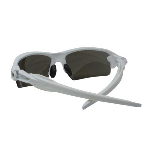 Oakley Polarized Flak 2.0 Sunglasses OO9271-2461 Asian Fit Polished White Prizm Black - Image 5