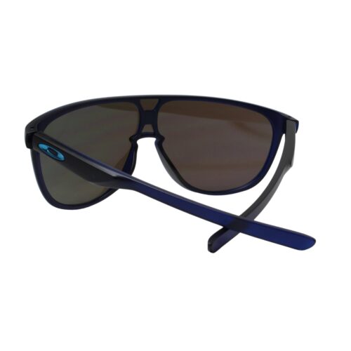 Oakley OO 9318-08 Trillbe Matte Trans Blue Sapphire Iridium Lens Mens Sunglasses - Image 6