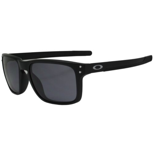 Oakley OO 9384-0157 Holbrook Mix Matte Black Frame Grey Lens Mens Sunglasses - Image 3