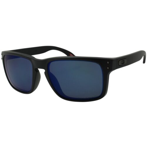 Oakley Polarized OO 9102-52 Holbrook Matte Black Ice Iridium Mens Sunglasses - Image 3