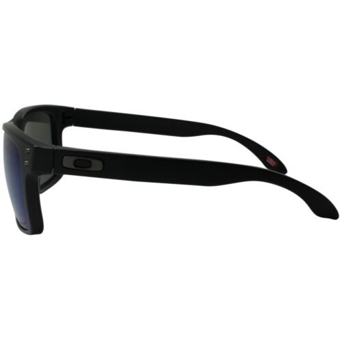 Oakley Polarized OO 9102-52 Holbrook Matte Black Ice Iridium Mens Sunglasses - Image 4