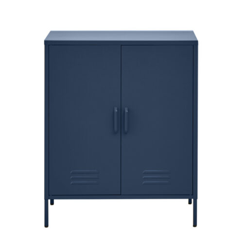 Artiss Buffet Sideboard Metal Cabinet - SWEETHEART Blue - Image 3